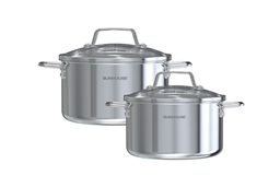 Bộ nồi Inox 304 liền đáy Sunhouse Healthy SHG703E